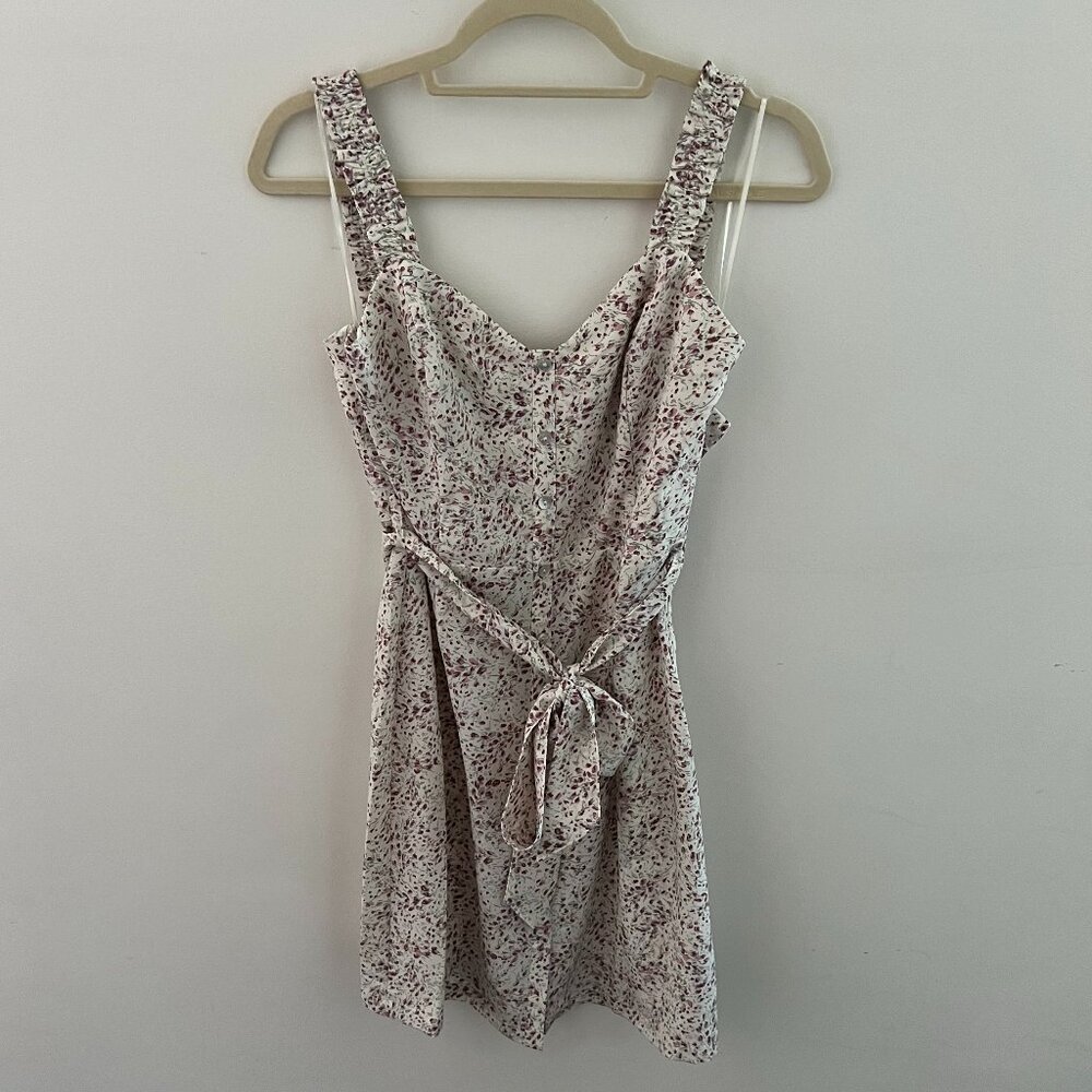 lovestitch floral tank button up dress (NWT)